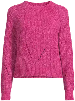 WKLY. naisten neulepusero chenille 213W280253 - Cashmere Rose - 2