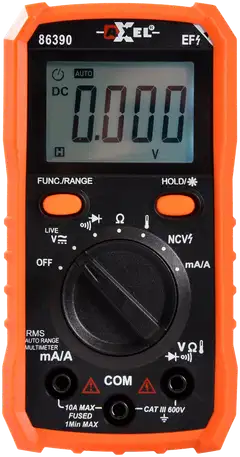 Axxel TRMS-yleismittari 600 V 10 A lämpötilamittauksella - 2