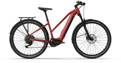 Helkama SX 29" Hybridisähköpyörä 9-vaihdetta runko 19 cm punainen - 1