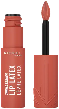 Rimmel Thrillseeker Lip Latex nestemäinen huulipuna 6 ml - 200 So Peachy - 2