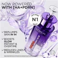 L'Oréal Paris Revitalift Filler Hyaluron PDRN+ -seerumi täyteläistää ihoa ja vähentää ryppyjä 30 ml - 4