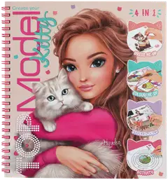 TOPModel Kitty puuhakirja - 1