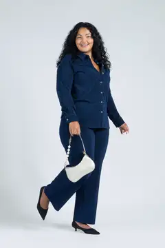 Now Curvy naisten juhlapusero 117178 - Glitter - 5