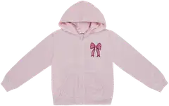 Ciraf lasten velourtakki 25tc260217 - 13-2803tcx pale lilac - 1