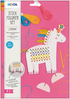 Hahmokirjontasetti lapsille, Yksisarvinen - 1