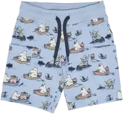 Muumi lasten shortsit Veneilijät 592052 - Vaaleansininen - 1