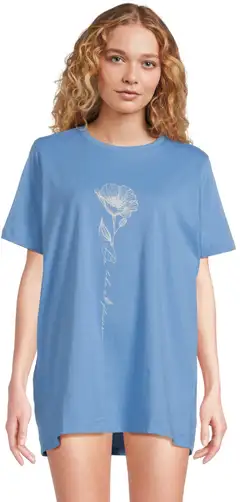 Actuelle naisten yöpaita 212A042607 - Lichen blue - 1