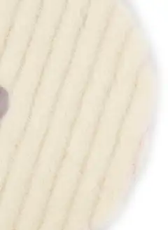 Maxshine 2061150R Premium-villakiillotuslaikka 6" – valkoinen/violetti, 100 % lampaanvillaa, vaahtotausta, poistaa tehokkaasti naarmut, pyörteet ja hapettumat, viimeistelee kiiltäväksi - 2