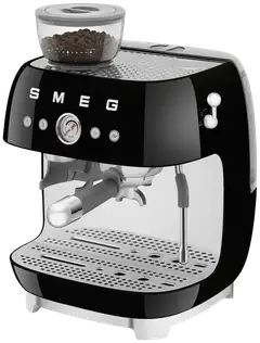 Smeg espressokeitin myllyllä musta EGF03BLEU - 5