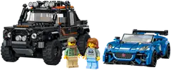 LEGO® Speed Champions 77264 Jaguar Project 7 ja Land Rover Defender - 3
