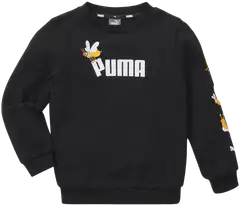 Puma lasten vapaa-ajan collegepaita Small world TR - PUMA Black - 1