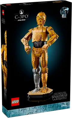 LEGO® Star Wars™ 75398 - C-3PO™ rakennettava droidihahmo - 2