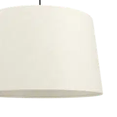 EGLO riippuvalaisin Febres E27 musta/valkoinen - 3