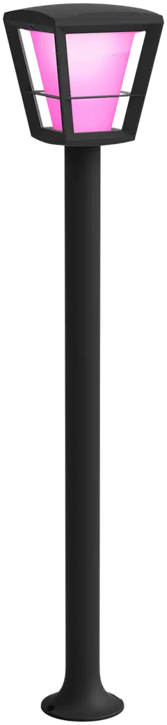 Philips Hue Econic -pylväsvalaisin ulkokäyttöön 15W 2000-6500K 1140LM säädettävä musta - 1