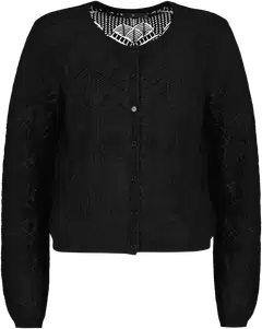 House naisten pitsineuletakki 213H261732 - BLACK - 1