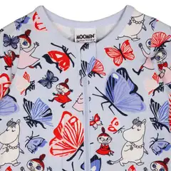 Muumi vauvojen pyjama Perhospuisto 591633 - Vaaleansininen - 2