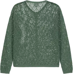 WKLY. naisten pitsineuletakki 213W000150 - Aqua - 2