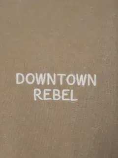 WKLY. miesten t-paita acid wash 195W482501 - nutria washed - 6