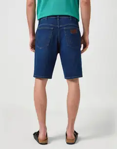 Wrangler miesten Texas farkkushortsit - VINTAGE STORM - 4