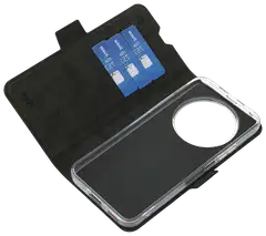 Wave Book Case, Honor Magic8 Lite 5G, Musta - 4