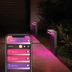 Philips Hue Nyro -jalustavalaisin ulkokäyttöön 14W 2000-6500K 1020LM musta - 5