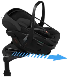 Maxi-Cosi turvakaukalo Coral Slide Pro musta - 1