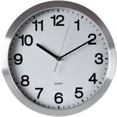 Art Link seinäkello alumiinia 30x30 cm - 1