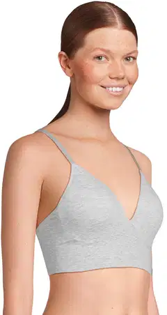 WKLY. naisten rintaliivit 211W332522 - White melange - 4
