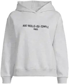 WKLY. naisten collegehuppari 213W000110 - Lt. grey mel - 2