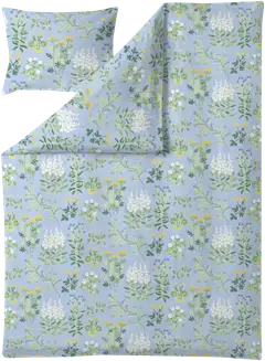 Finlayson pussilakanasetti Joutomaa 150x210+50x60 v.sin/vihreä - 1