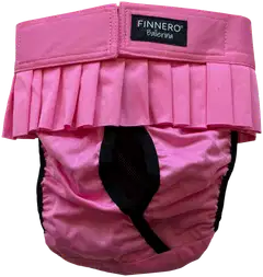 Finnero ballerina pestävä narttusuoja koiralle pinkki l - Pinkki - 1