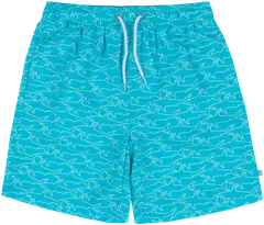 House lasten uimashortsit hai 235H012603 - turquoise print - 1