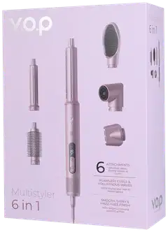 V.O.P Multistyler hiustenmuotoilulaite pinkki - 9