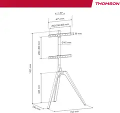 Thomson TV lattiajalusta S603 puu - 7