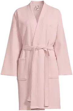 Actuelle naisten kylpytakki vohvelikankaasta 215ASS2001 - Chalk pink - 2