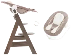 Hauck sitteri ja syöttötuolin istuin Alpha beige - 14