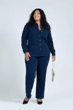 Now Curvy naisten juhlapusero 117178 - Glitter - 3