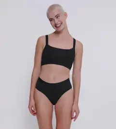 Sloggi naisten liivitoppi go casual h - BLACK - 6