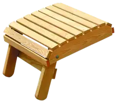 Elli-tuolin istuinjatko 52 cm, kestopuu vihreä - 1