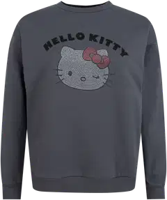 Hello Kitty naisten collegepusero I278818 - Antracite - 3