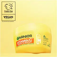 Garnier Vitamin C* Fresh & Bright Hydrating Sorbet Cream 85 g - 9