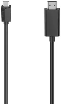 Hama Videokaapeli, USB-C uros - HDMI™ uros, Ultra HD 4K, 1,5 m - 1