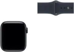 Apple Watch SE 3 GPS 40 mm:n keskiyön värinen alumiinikuori ja laivastonsininen urheiluranneke - S/M - MJKY4QN/A - 6