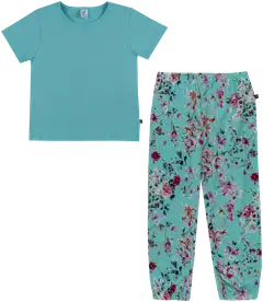 House lasten pyjama kukka 232H032609 - Monivärinen - 1