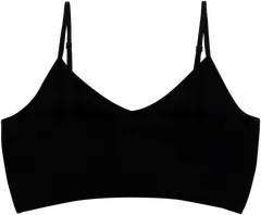 Danskin naisten bralette-rintaliivit 211D332540 - BLACK - 2