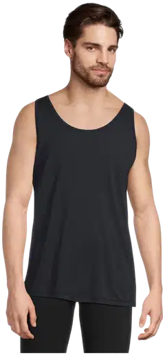 House miesten hihaton aluspaita 190H342360 - black - 1