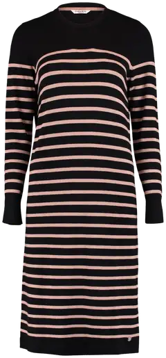 Zabaione naisten mekko Ol44ea WAL-151-0256 - black stripes - 1