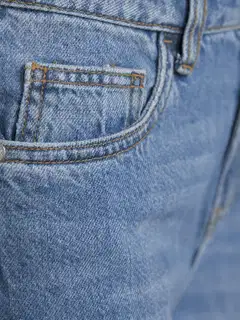 WKLY. naisten leveät farkut 222W282682 - Denim blue - 10
