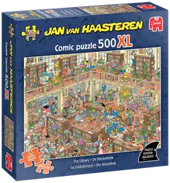 Jumbo palapeli JvH The Library! 500 XL - 1