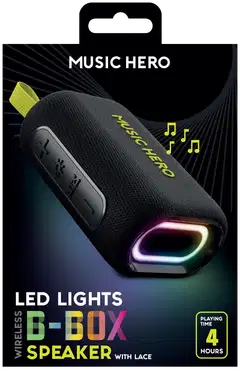 SBS Bluetooth kaiutin B-Box, musta - 2